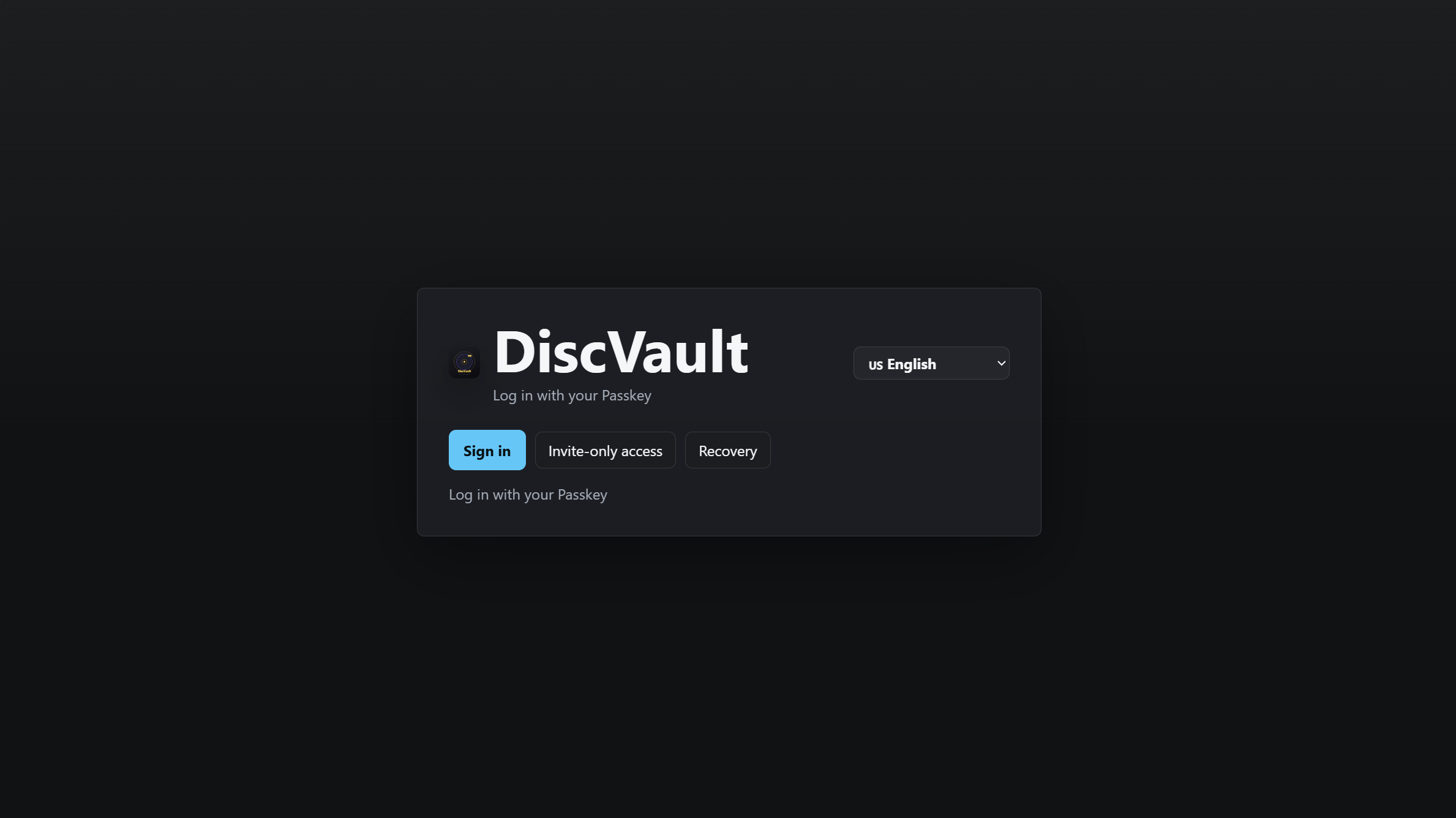 Start DiscVault 26